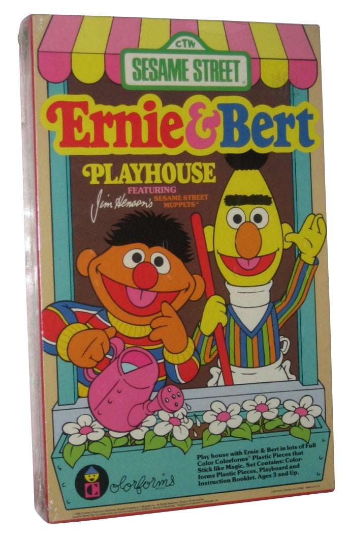 sesame street colorforms