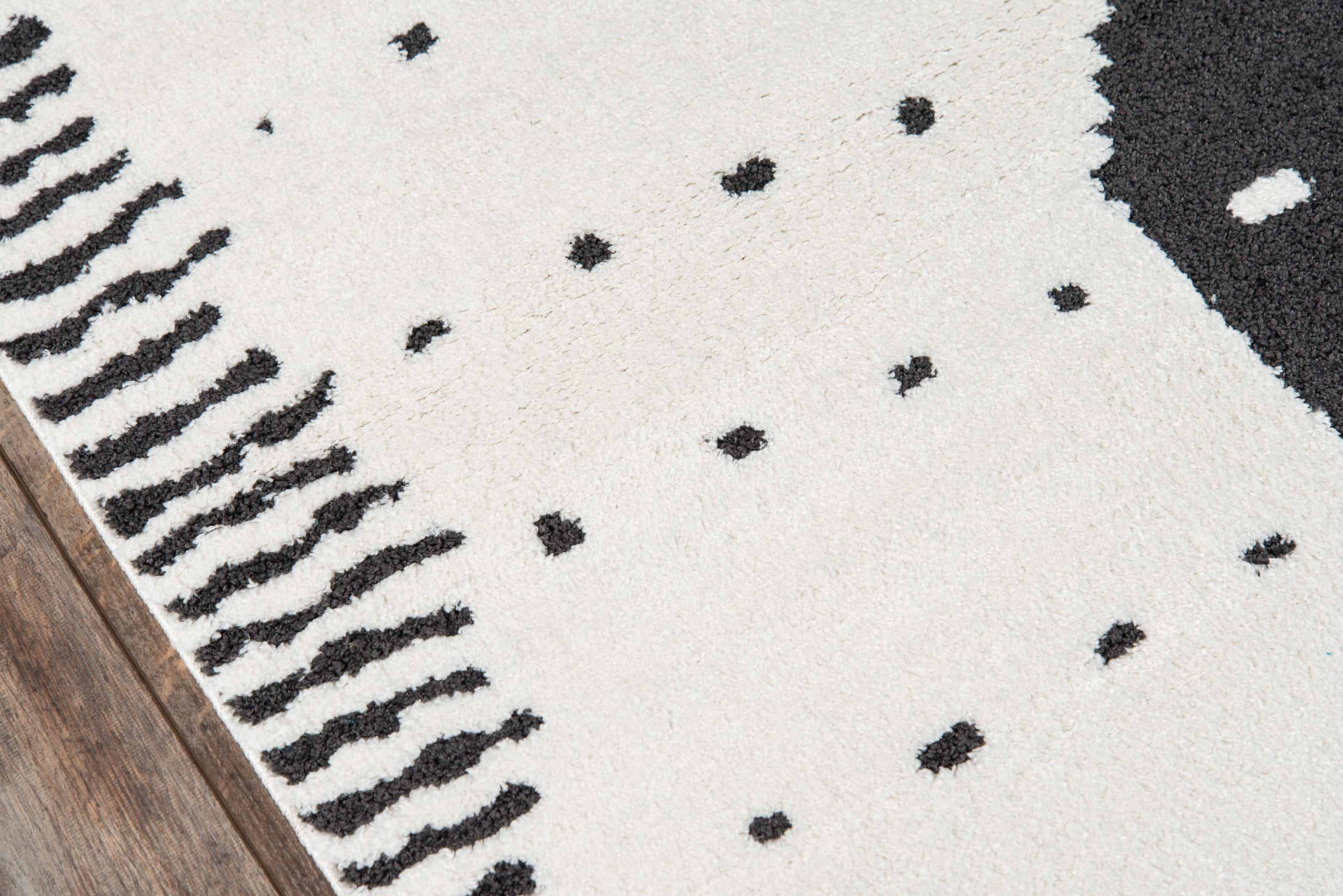 ECARPET Lyra Contemporary Area Rug for Living Room, Bedroom, Dining Room, Entrance, Hallway and More.