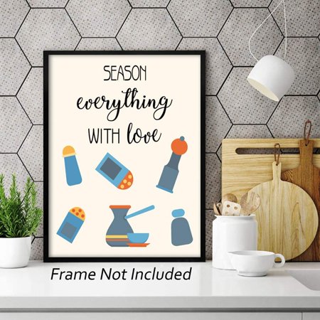 Funny Kitchen Wall Quotes Unframed Funny Kitchen Wall Art Print, Colorful Inspirational Quotes Canvas  Poster ,Set Of 4（8" X10" ）Farmhouse Style Painting，Cooking Artworks For  Baking Room,Restaurant, Dining Room Decor | Walmart Canada
