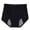 Black, variant on Women Clearance Cqxid525 Women's Cotton Underwear Women's Large Textile Underwear Pocket for Menstruation Warm High Waist Anti Side Leakage Big Aunt Sanitary Pants Underwear Soft Briefs Red