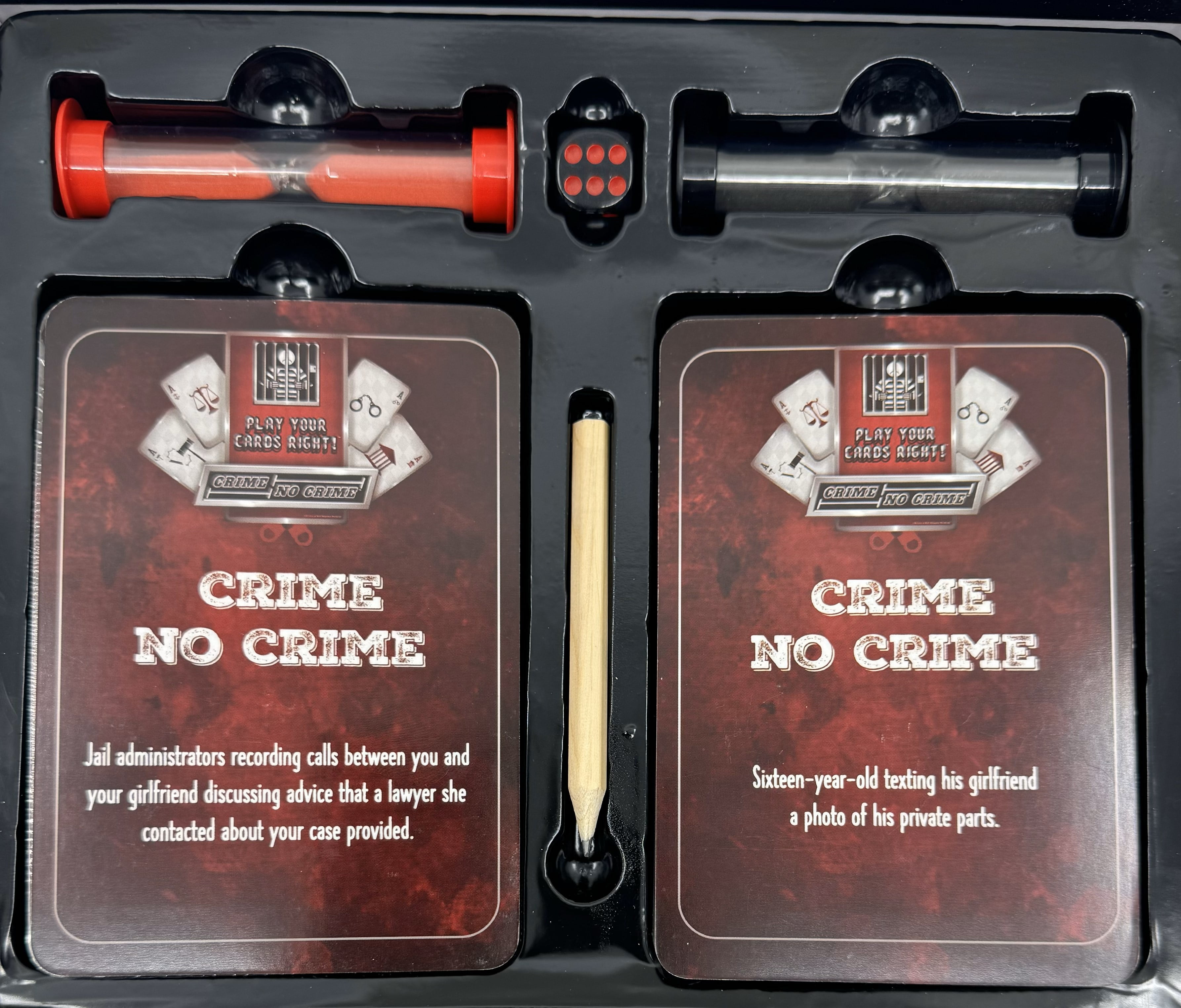 Crime No Crime Criminal Law Board Game 1st Edition
