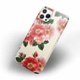 thumbnail image 4 of Tobelint Big Red Flower Case for iPhone 12 Pro,Aesthetic Colourful Floral Pattern Bumper Case Cover, 4 of 5