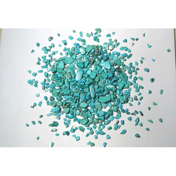 Turquoise Tumbled Chips Stone (1 Pound)