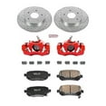 thumbnail image 2 of PowerStop Rear Z23 Evolution Sport Brake Pad and Rotor Kit with Red Powder Coated Calipers Fits: DODGE Select Models KC4569A, 2 of 2