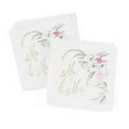 thumbnail image 1 of Hortense B. Hewitt Serviette de Boisson Florale Éthérée - Vierge - Lot de 50, 1 of 1