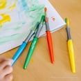 thumbnail image 3 of Melissa & Doug Large Paint Brush Set With 4 Kids' Paint Brushes, 3 of 10
