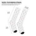 thumbnail image 4 of Sikiie Heart Rabbit 1 Pairs Compression Socks for Men and Women 15-20 mmHg Running Support Socks, 4 of 7
