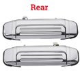 thumbnail image 3 of Rear Left Side Car Outer Exterior Door Handles Chrome MR156877 for Montero V31 V32 V33 V46 1997-2000, 3 of 10