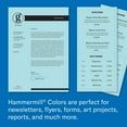 thumbnail image 3 of Hammermill, Colors Recycled Copy Paper, 500 Per Ream, Blue, 3 of 4
