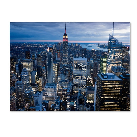 Yakov Agani 'New York City NY' Canvas Art
