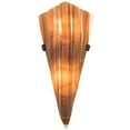 thumbnail image 2 of Meyda Tiffany 193198 Metro Fusion Marina 2 Light 16" Tall Wall Sconce - Black, 2 of 5