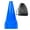 Blue, variant on ZPAQI 10Pcs Plastic Agilitys Cone Football Sign Bucket Training Traffic Cone