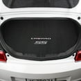 thumbnail image 2 of Lloyd Mats 620201 2016-On Coupe Trunk Ebony Velourtex Camaro Plus SS Silver Double Logo Mats, 2 of 5