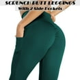 thumbnail image 2 of VASLANDA Women Scrunch Butt Leggings High Waist Yoga Pants with Pockets Tummy Control Workout Running 4 Way Stretch Yoga Leggings, 2 of 6
