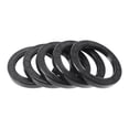 thumbnail image 1 of Sello de aceite universal Unique Bargains TC de doble labio con resorte de acero, anillo de sello para eje rotativo 80x110x13mm, caucho nitrilo de alta presión, negro, 5 piezas, 1 of 1