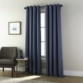 thumbnail image 4 of Nanshing Doris Grommet Top Room Darkening Single Curtain Panel, Teal, 54 x 84", 4 of 4