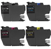 Zoomtoner Compatible BROTHER LC3017 High Yield INK / INKJET Cartridge Set  Black Cyan Magenta Yellow | Walmart Canada