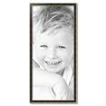 thumbnail image 2 of ArtToFrames 20" x 45" Black Panel With Silver Lip Picture Frame, 20x45 inch Multi Wood Poster Frame (WOM-5093),  Pack, 2 of 7