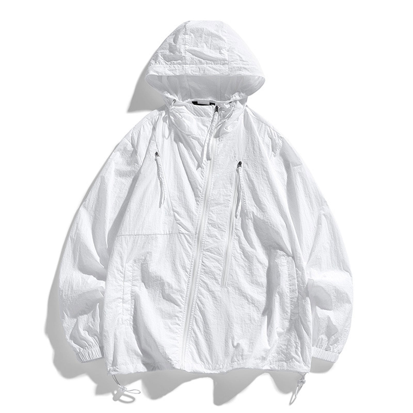 YLSDY 50% off! Men's Lightweight Hooded Windbreaker Jacket