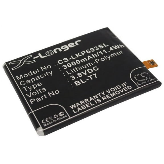 3000mAh BL-T7 Li-Polymer Battery for LG Optimus G2