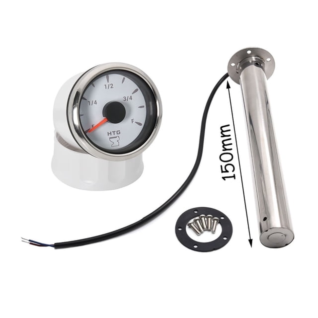 7 Color 52MM Water Sender Unit Sewage Level Meter Gauge Sensor Boat Car RV Holding Tank Level Gauge ,Suits Most Tanks