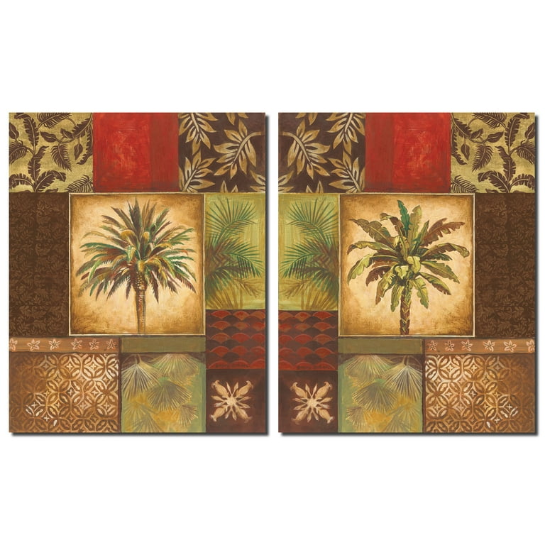 Palm Tree Adult Brown Green
