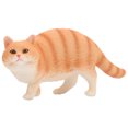 thumbnail image 3 of Desktop Cat Model, Professioanl Design Cat Model Superior Performance Comfortable Hand Feeling  For Office For Home Orange, 3 of 8