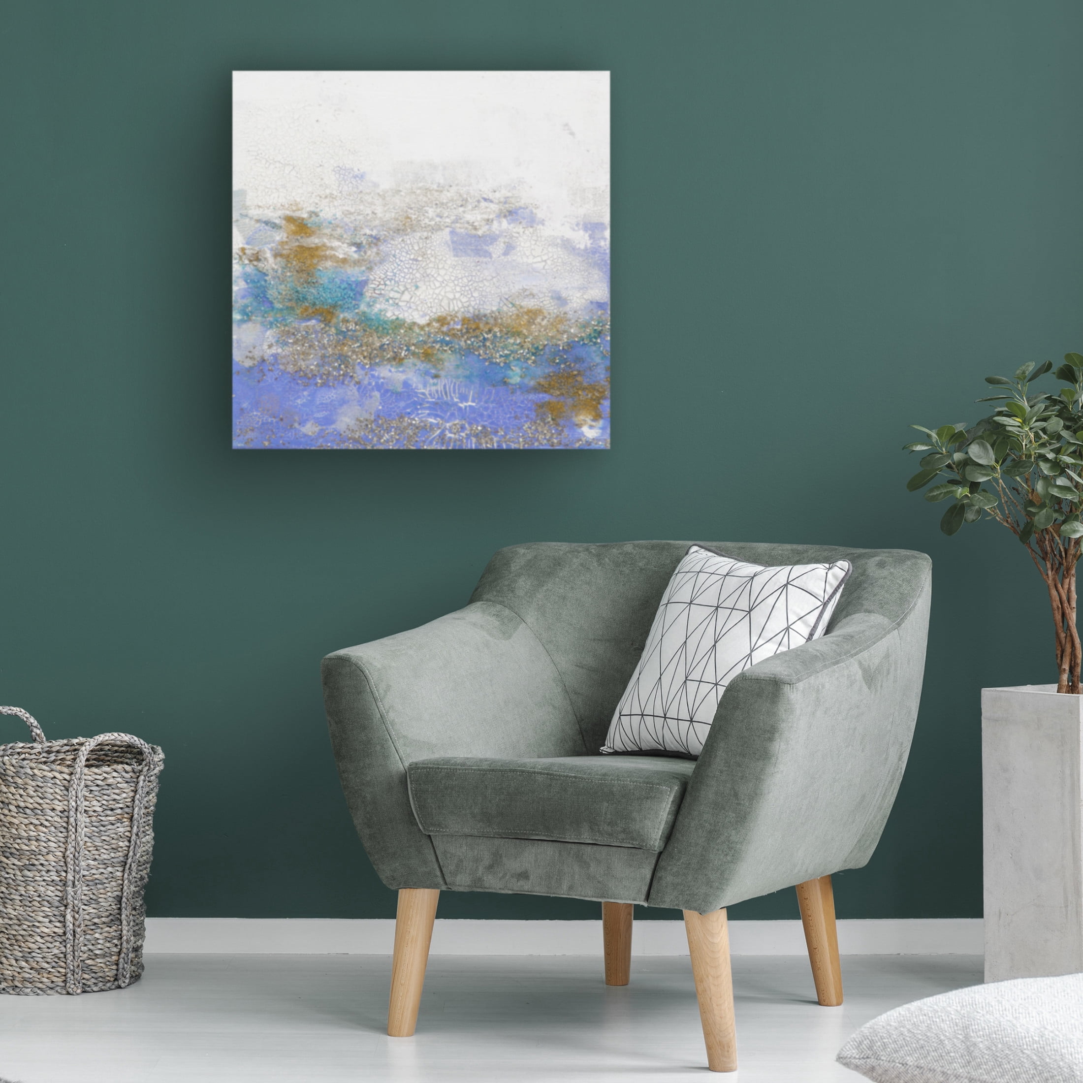 Canvas Wall Art - Hilary Winfield 'Radiance' Wall Art for Living Room, Bedroom, or Office Décor by Trademark Fine Art - 14 x 14 Inches
