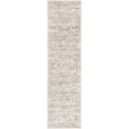 thumbnail image 1 of Unique Loom Isabella High-Low Pile Border Rug 2' 7 x 10' Runner Ivory/Black, 1 of 1