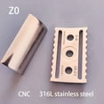 thumbnail image 3 of YMTQ Z0 316L stainless steel double edge safety razor, 3 of 6