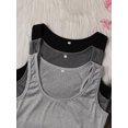thumbnail image 3 of Set De Pijama Mujer Top Sin Mangas Y Shorts Multicolor, Ropa De Dormir, 3 of 5