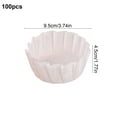 thumbnail image 3 of kkbbma under $5 100PCS Cupcake Paper Baking Cups Wrapper Liners Cake, Air Fryer Liners Disposable, Parchment Paper Liner, Non-Stick Basques Cake Paper for Air Fryer,Microwave,Oven,Baking, 3 of 9
