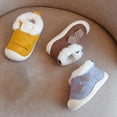 thumbnail image 5 of Baby Booties Newborn Boy Girl Shoes Winter Warm Fur Lining Non-Slip Lace Up Prewalker Boots, 5 of 8