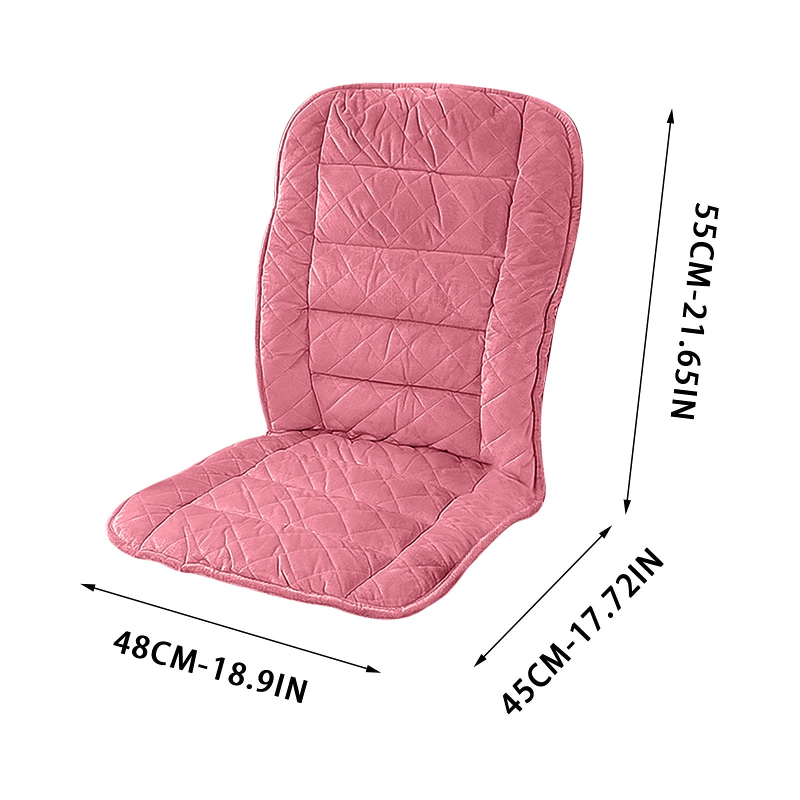 Heated Seat Cushion,Office Chair Warmer with Lumbar Support,Electric Heating Pad for Long Sitting,Back Pain Relief,Warm Fart Cushion for Car Home Desk,Integrated Design Winter Cushion