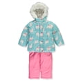 thumbnail image 2 of Carters Girls Llama 2-Piece Snowsuit (Aqua 5/6), 2 of 2