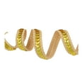 thumbnail image 1 of Youkk Functional Sequined Ribbon Trim Add Sparkling Detail To DIY Projects Versatile Sequined Dress Ribbon laser gold, 1 of 6