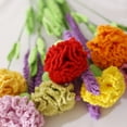thumbnail image 4 of Clavel Verde Matcha ANGGREK ramo simulado de flor de clavel hecho a mano, 4 of 8