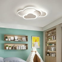 42W LED Ceiling Light, Acrylic, Dimmable, Cloud Shaped Ceiling Lamp for Bedroom