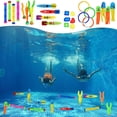 thumbnail image 2 of D Summer Pool Toys Set For Kids 26Pcs Diving Sticks Rockets Seaweed Rings Jellyfish Gems Water Play Game Swimming Training Toys 23.92 Oz, 2 of 2