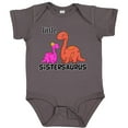 thumbnail image 3 of Inktastic Little Sistersaurus Girls Baby Bodysuit, 3 of 5