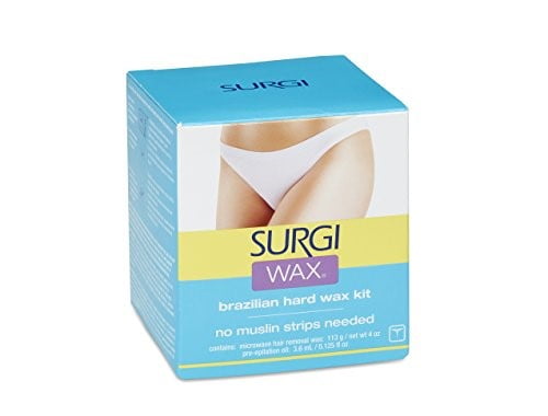 Surgi-wax Brazilian Waxing Kit For Private Parts, 4 Oz
