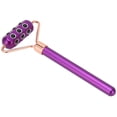 thumbnail image 2 of Facial Roller Massager, Portable Face Slimming Manual Easy To Carry Germanium Roller  For Face Purple,Pink, 2 of 8