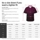 thumbnail image 5 of Balery Dark Purple Glitter Camisas hawaianas de manga corta para hombre, camisas playeras de corte holgado, camisas de vacaciones con botones,X-Large, 5 of 7