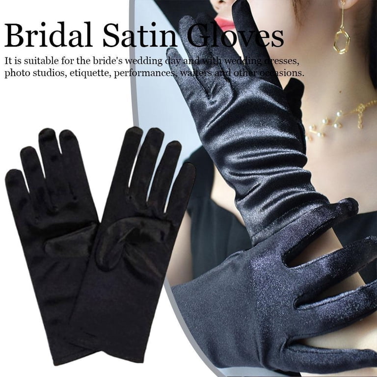 ladies short dress gloves