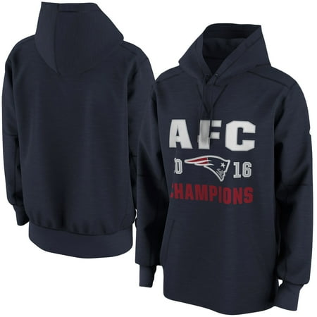 Nike Air Circuit New England Patriots Nike 2016 AFC Conference Champions Circuit Performance Pullover Hoodie - Navy ()