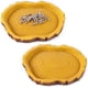 thumbnail image 1 of Paquete de 2 cuencos de comida para reptiles, cuencos de agua y comida para reptiles, cuenco de comida novedoso para lagartos, dragones barbudos jóvenes, serpientes pequeñas y más, hechos de plástico, 1 of 6