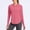 Watermelon Red, variant on Hooded Long Sleeve Sun Shirt UV Protection Long Sleeve Top with Thumb Holes Casual Breathable for Women Daily Outdoor Wear Shirt