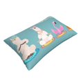 thumbnail image 3 of Bixox Animal Meditation Printed Pillow Protector,Super Soft Ideal for Home,Guests,Rentals - 16"x24", 3 of 8