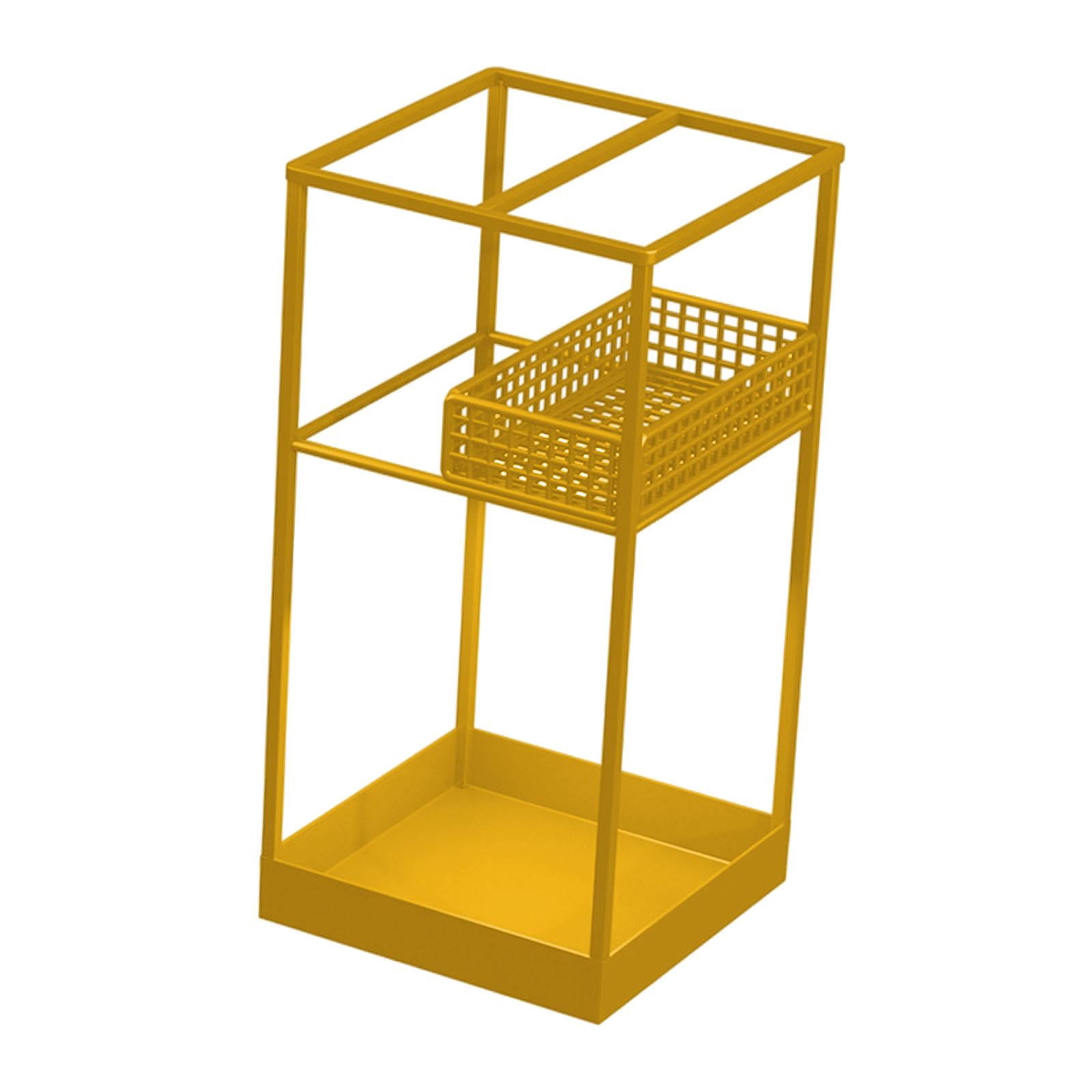 Fiocias Umbrella Stand Stable Space Saving Portable Convenient Umbrella Organizer Holder Gold