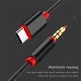 thumbnail image 5 of Type-c To 3.5mm Male Audio Jack Aux Cable Adapter Wire Line 4 Pole Braided Line for Car Playback Equipment, 5 of 6